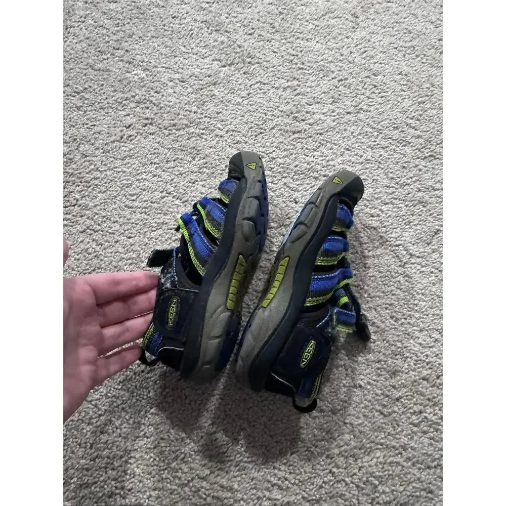 Keen Blue Newport H2 Water Friendly Closed Toe Sandals Little Boys Size 1